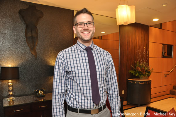 Josh Hampshire, LEAGUE, AT&T, gay news, Washington Blade