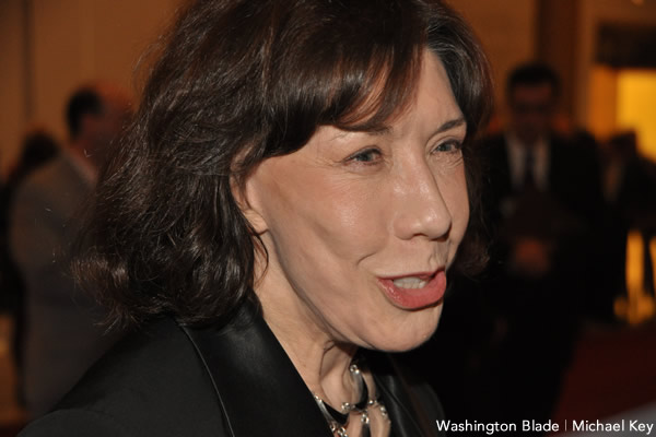 Mark Twain Prize, gay news, Washington Blade, Lily Tomlin