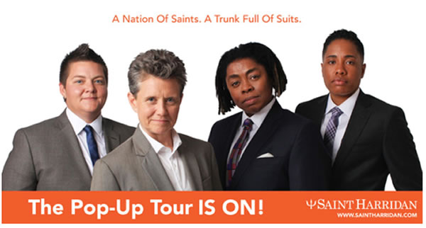 Saint Harridan, Pop-Up Tour, clothing, gay news, Washington Blade