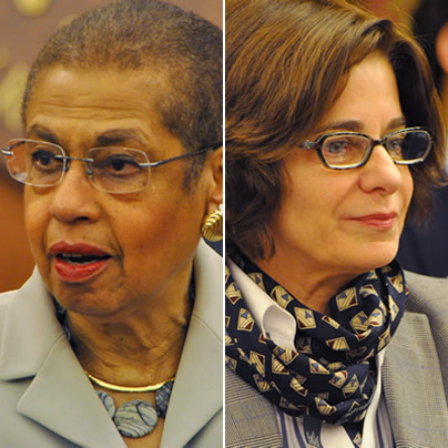 Eleanor Holmes Norton, Mary Cheh, United States House of Representatives, District of Columbia Council, Democratic Party, Gertrude Stein Democratic Club, gay news, Washington Blade