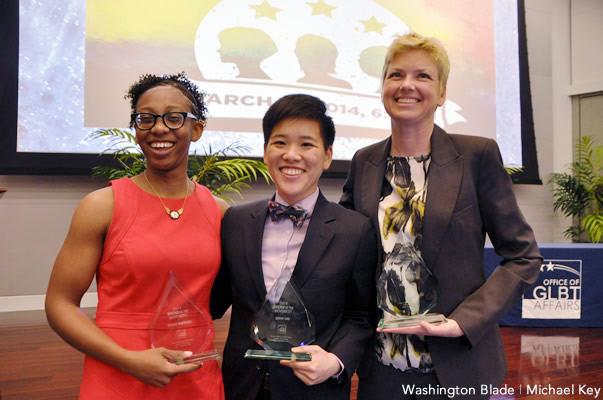 Kelley Robinson, Planned Parenthood, Cathy Chu, SMYAL, Supporting and Mentoring Youth Advocates and Leaders, Amy Nelson, Whitman-Walker Health, Sheroes of the Movement, Mayor's office of GLBT Affairs, gay news, Washington Blade