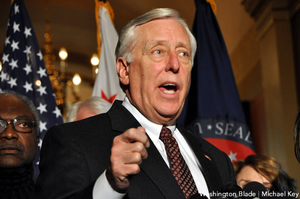 Steny Hoyer, Maryland, United States House of Representatives, gay news, Washington Blade, Democratic Party, U.S. Congress