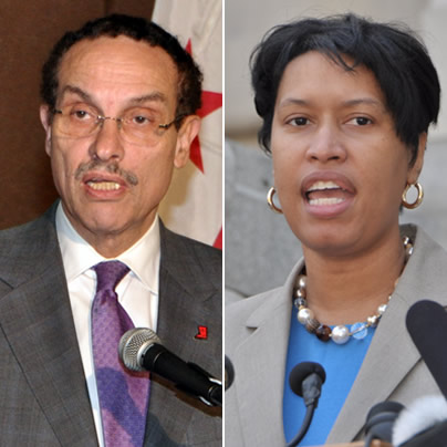 Vincent Gray, Muriel Bowser, mayor, race, gay news, Washington Blade