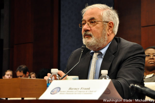 Barney Frank, Massachusetts, World Bank, human rights, Democratic Party, United States House of Representatives, gay news, Washington Blade