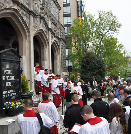 Foundry United Methodist Church, Palm Sunday, churches, gay news, Washington Blade