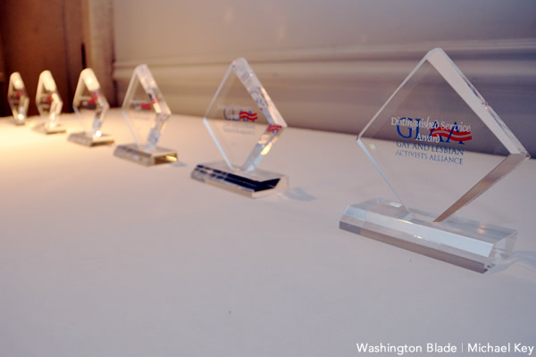 GLAA Distinguished Service Awards, gay news, Washington Blade
