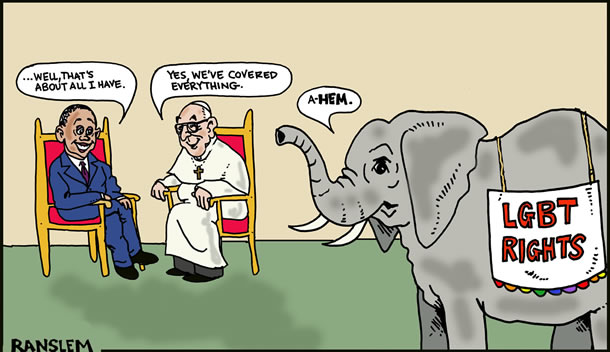 elephant, Pope Francis, Barack Obama, LGBT rights, gay news, Washington Blade