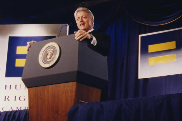 Bill Clinton, Democratic Party, Arkansas, gay news, Washington Blade