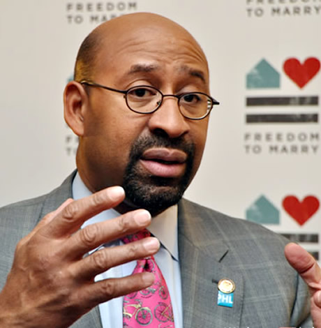 Michael Nutter, Philadelphia, Mayors for the Freedom to Marry, gay news, Washington Blade