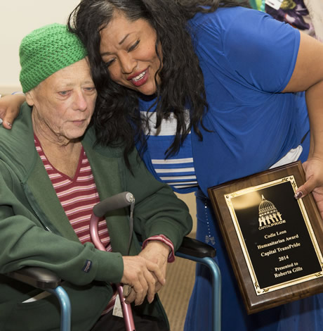 Roberta Gills, Ruby Corado, TransPride 2014, Washington Blade, gay news