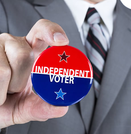 Independent voter, elections, primary, candidates, D.C., gay news, Washington Blade