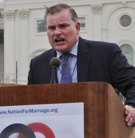 NOM, National Organization for Marriage, gay news, Washington Blade, Brian Brown