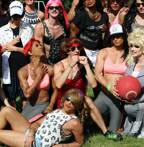 Drag Ball, Stonewall Sports, Stonewall Kickball, Francis-Stevens Field, Capital Pride, gay news, Washington Blade