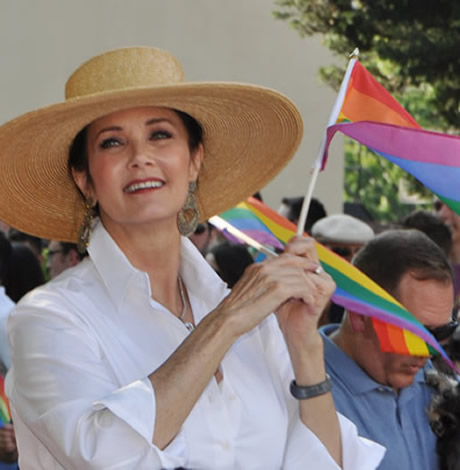 Lynda Carter, Wonder Woman, 2013 Capital Pride Parade, gay news, Washington Blade