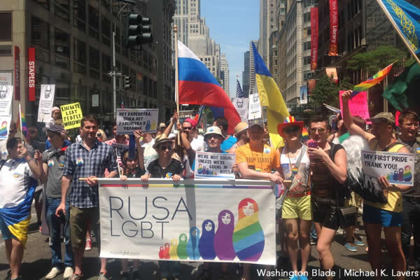 Russia, Ukraine, New York City Pride, gay news, Washington Blade
