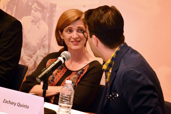 Samantha Power, Zachary Quinto, Stonewall Riots, New York, gay news, Washington Blade