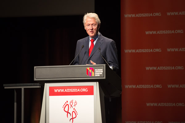Bill Clinton, International AIDS Conference, IAC, gay news, Washington Blade