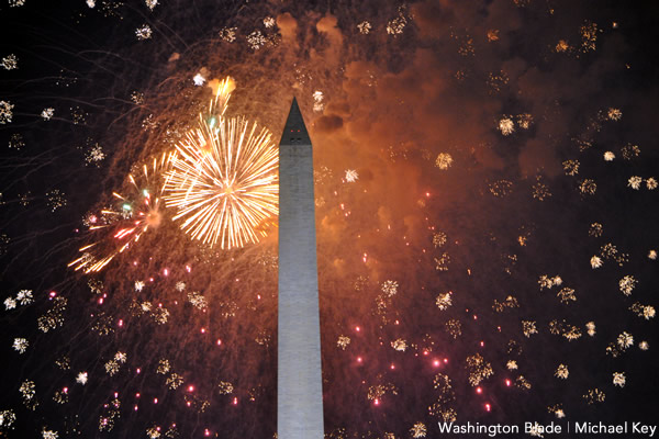 fireworks, July 4, Independence Day, gay news, Washington Blade, Fourth of July