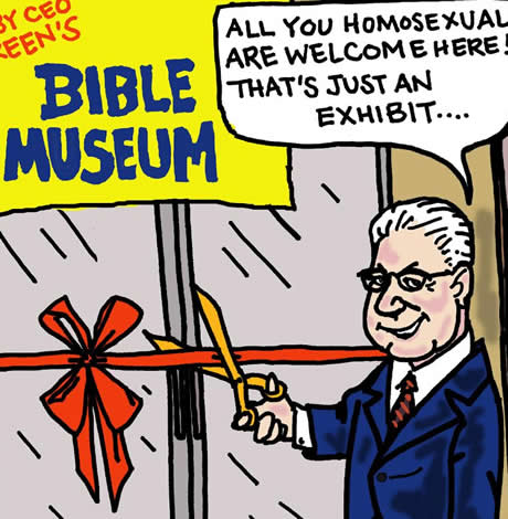 Bible Museum, gay news, Washington Blade