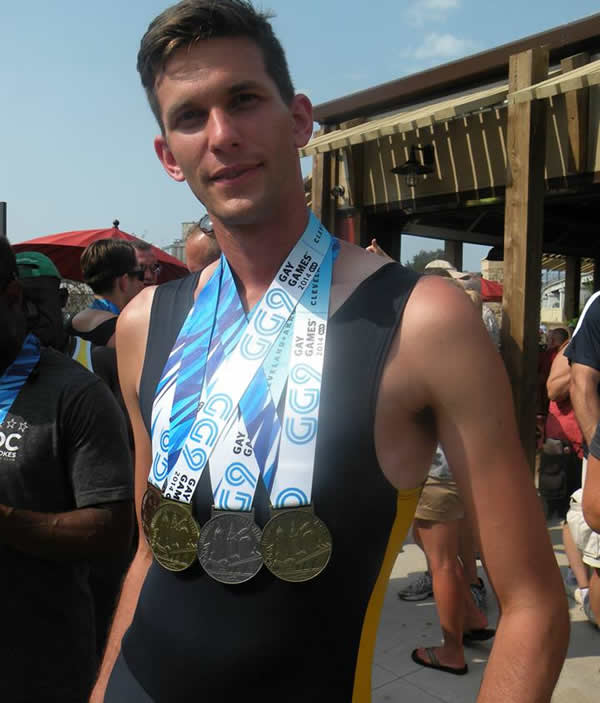 Bach Polakowski, DC Strokes, Gay Games, Cleveland, Ohio, gay news, Washington Blade