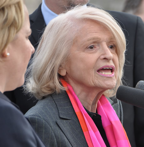 Edith Windsor, white men, gay news, Washington Blade