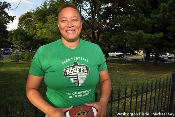 Gay Flag Football, gay news, Washington Blade