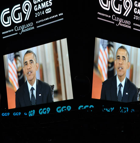 Gay Games 9, Barack Obama, Cleveland, Ohio, GG9, gay news, Washington Blade