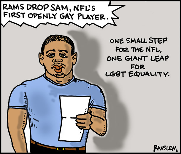 Rams drop Sam, gay news, Washington Blade