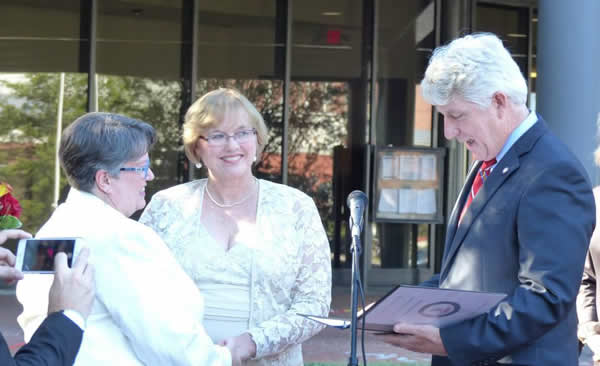 Carol Schall, Mary Townley, gay marriage, same-sex marriage, marriage equality, Virginia, Mark Herring
