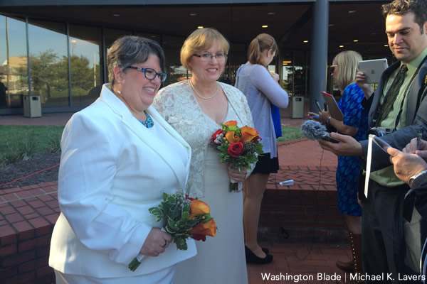 Carol Schall, Mary Townley, gay marriage, same-sex marriage, marriage equality, Virginia