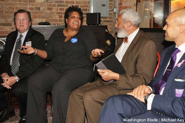 Courtney Snowden, Gertrude Stein Democratic Club endorsement forum, gay news, Washington Blade