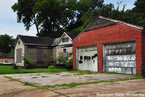 A street in Yazoo City, Miss. (Washington Blade photo by Michael Key)