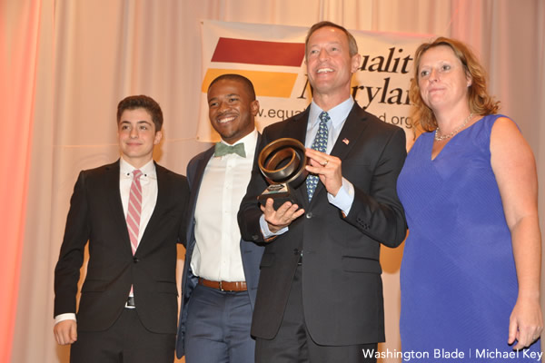 Martin O'Malley, Equality Maryland Signature Brunch, gay news, Washington Blade