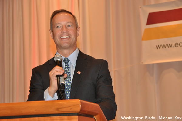 Martin O'Malley, Equality Maryland Signature Brunch, gay news, Washington Blade
