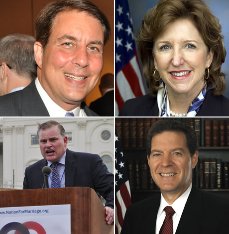 Richard Tisei, Brian Brown, Kay Hagan, Sam Brownback, gay news, Washington Blade