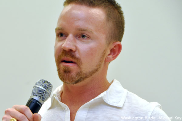 ‘Josh Seefried is a leader in the LGBT community and played a key role in the repeal of ‘Don’t Ask, Don’t Tell,’’ said Lane Hudson, a friend of Seefried’s.