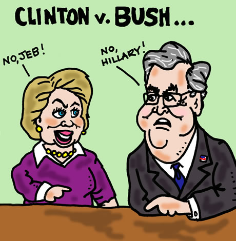 Clinton v. Bush, gay news, Washington Blade
