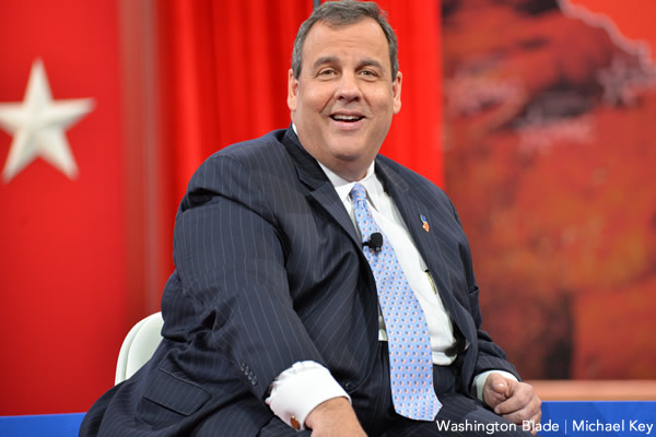 Chris Christie, Republican Party, New Jersey, CPAC, Conservative Political Action Conference, gay news, Washington Blade
