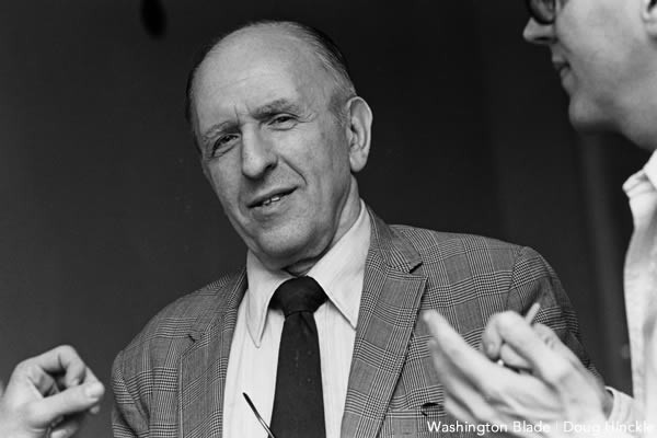 Frank Kameny, Lavender Scare, gay news, Washington Blade