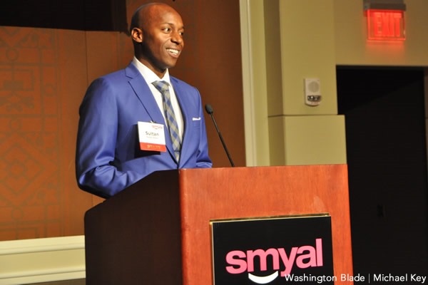Sultan Shakir, SMYAL, gay news, Washington Blade, Youth Leadership Award