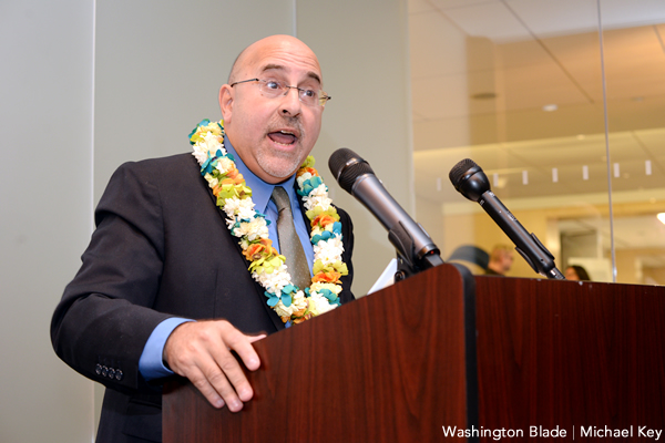 Evan Wolfson hosted a reception for plaintiff same-sex couples in the marriage cases. (Blade photo by Michael Key)