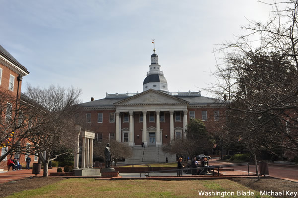 Maryland State House, gay news, Washington Blade