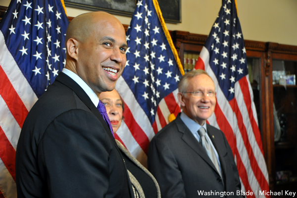 Cory Booker, ex-gay conversion therapy, gay news, Washington Blade