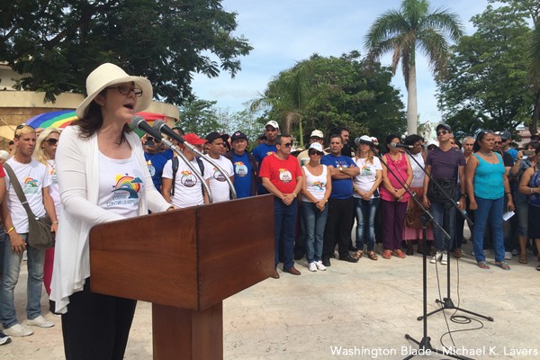 Mariela Castro Espín, Cuba, gay news, Washington Blade, International Day Against Homophobia and Transphobia, IDAHAT