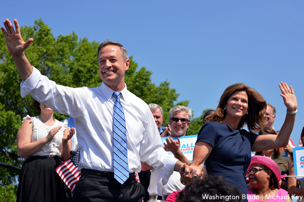 Martin O'Malley, gay news, Washington Blade