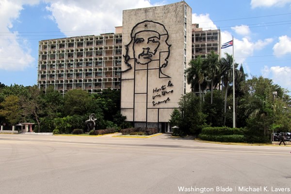 Plaza de la Revolución, Havana, Cuba, Ché Guevara, gay news, Washington Blade