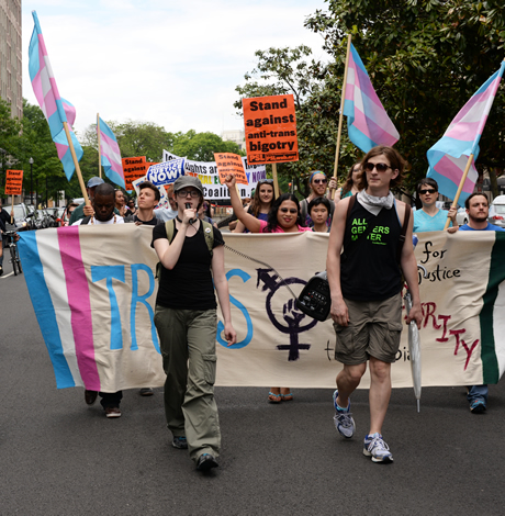 transgender march, gay news, Washington Blade