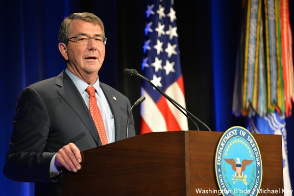 national news, Ashton Carter, Department of Defense, gay news, Washington Blade