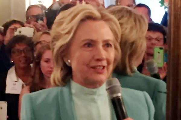 Hillary Clinton, gay news, Washington Blade, Clinton fundraiser