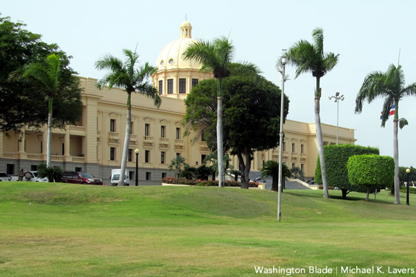 The National Palace in Santo Domingo, Dominican Republic (Washington Blade photo by Michael K. Lavers)